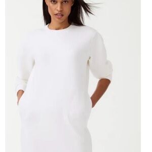 AirEssentials® Crew Neck Dress - Powder Like New Small